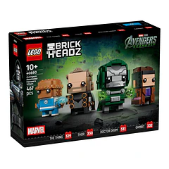 BrickHeadz - Vingadores: Doomsday Heróis e Vilão