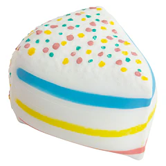SquishDough - Squeeze Fatia de Bolo Gigante