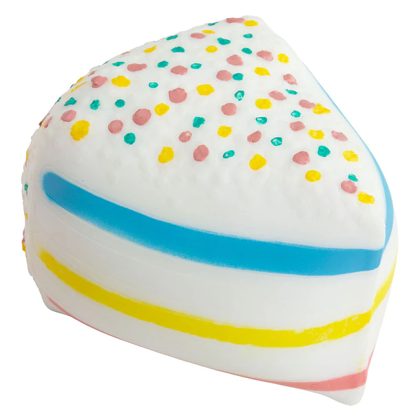SquishDough - Squeeze Fatia de Bolo Gigante 