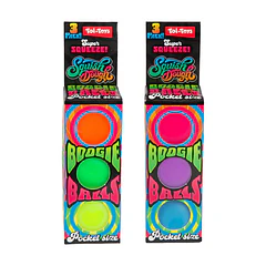 SquishDough - Squeeze Bolas Neon