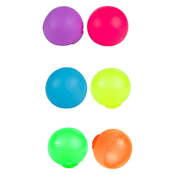 SquishDough - Squeeze Bolas Neon 2