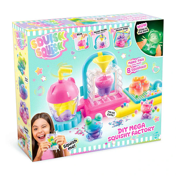 Squish Squish - Mega Fábrica de Squishy DIY 1
