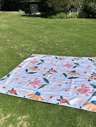 manta picnic floral 