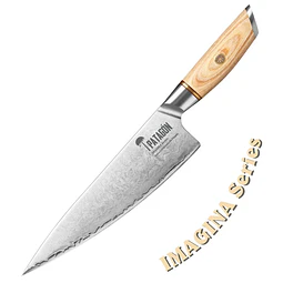 CUCHILLO CHEF ACERO COMPUESTO 3 CAPAS 20 CM