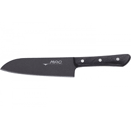 MAC BF-SK 65 Santoku  Knife (Black nonstick coating), 17 cms de hoja Black Fluorine Coated Series
