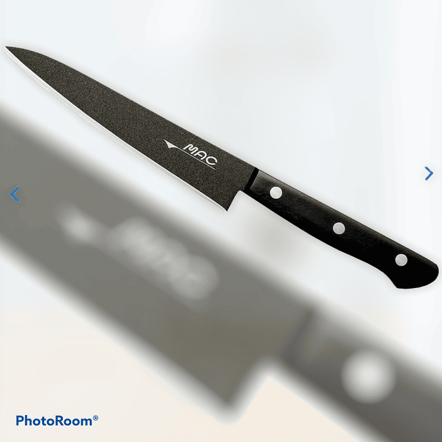 Mac BFHB-55 Chef Series Black Coated Paring Knife 13cm 