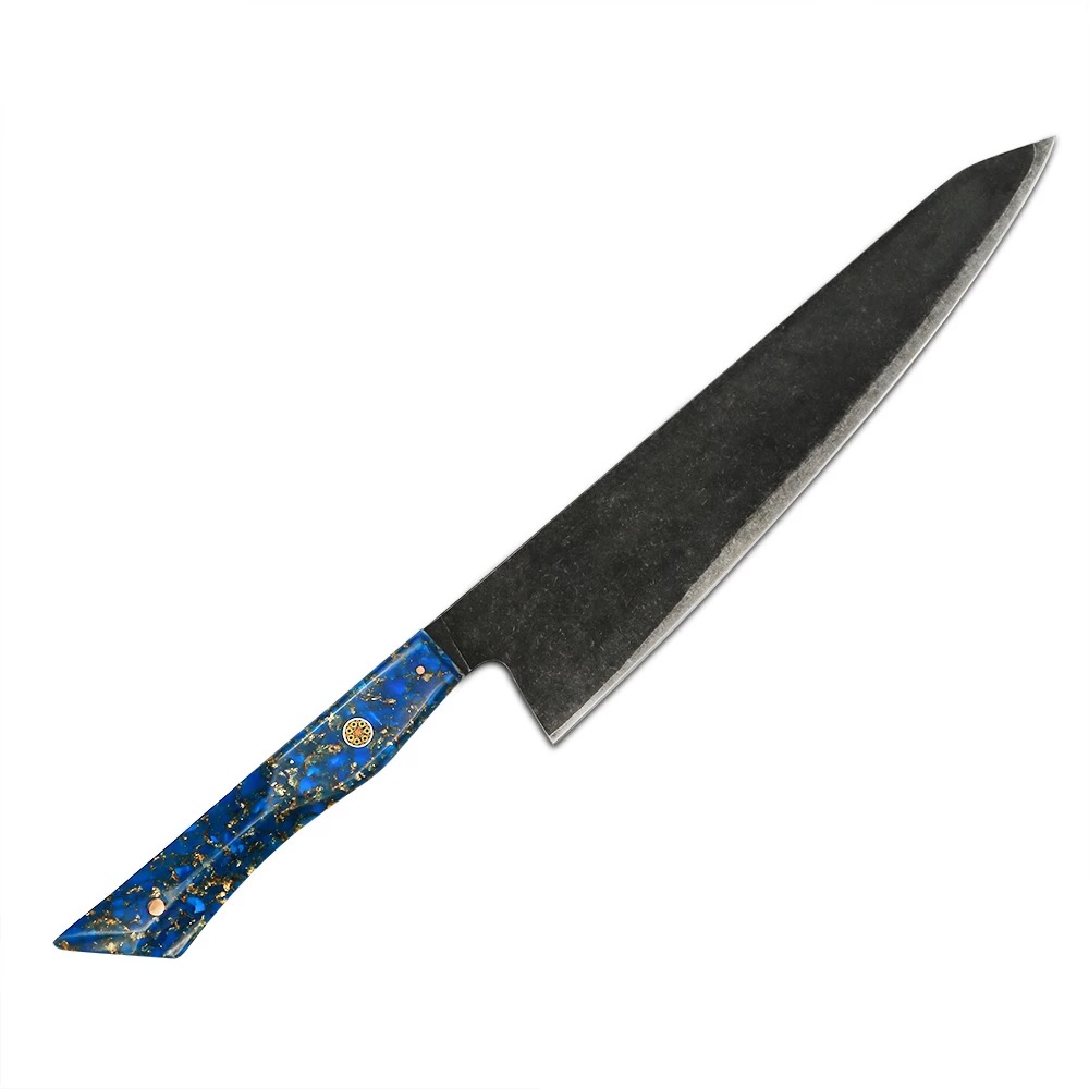 Kiritsuke Blue Stone 3 capas 23 cms hoja.
