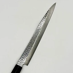 Yanagiba Satake Línea Magoroku - Acero martillado - 21 cm - 1 bisel