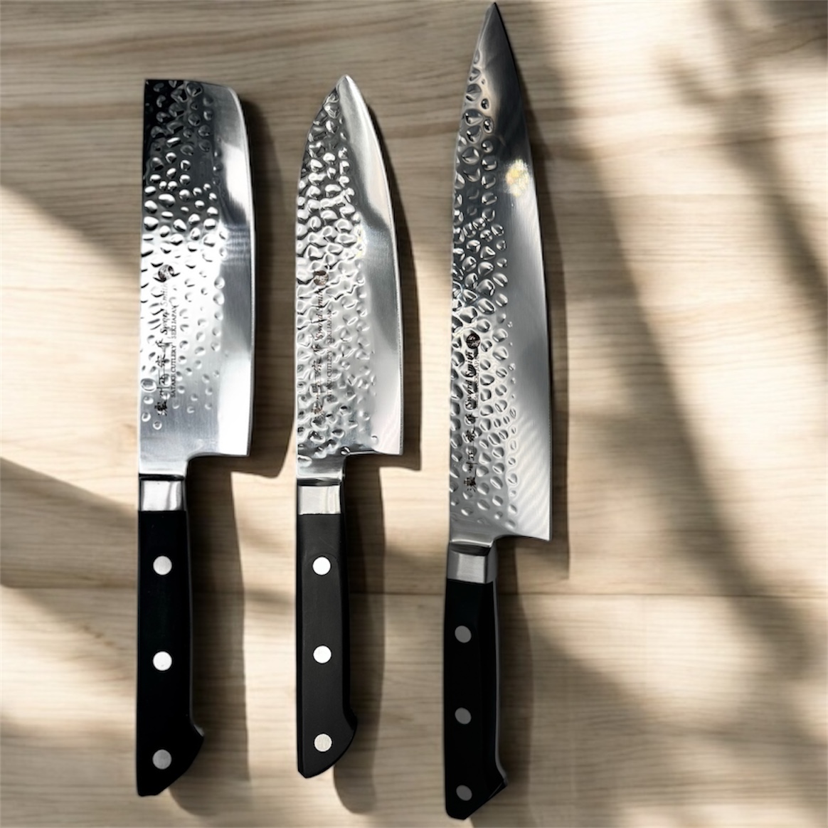 Satake Hammered SET PRO 3 UNIDADES