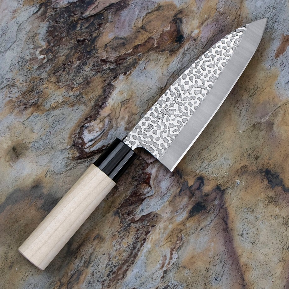 Deba Satake Línea Magoroku - Acero martillado - 16 cm -  806-138