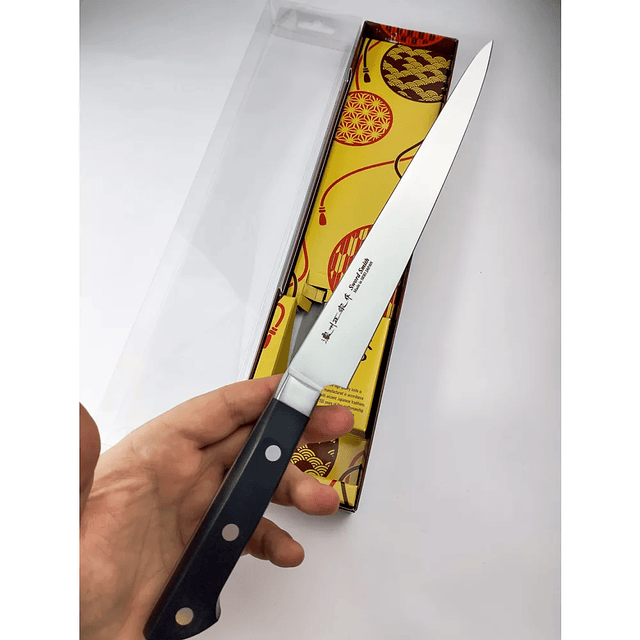 SATAKE SATORU JAPANESE SLICING KNIFE 21 CM - JAPANESE QUALITY 