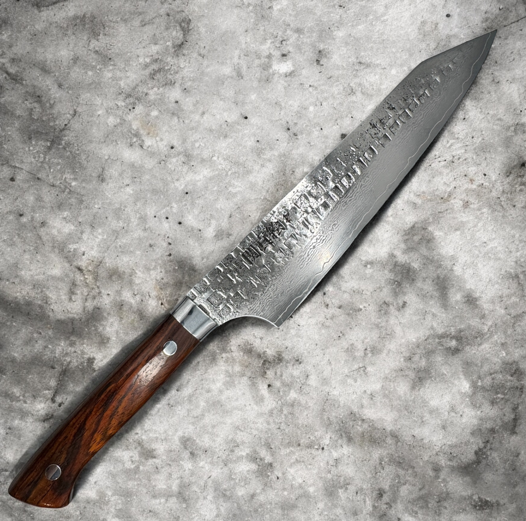 Kiritsuke rosewood hammered