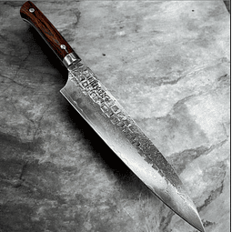 Gyuto rosewood Hammered 