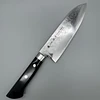Cuchillo Santoku Satake 170 mm – Acero Japonés AUS-8A – Mango Negro