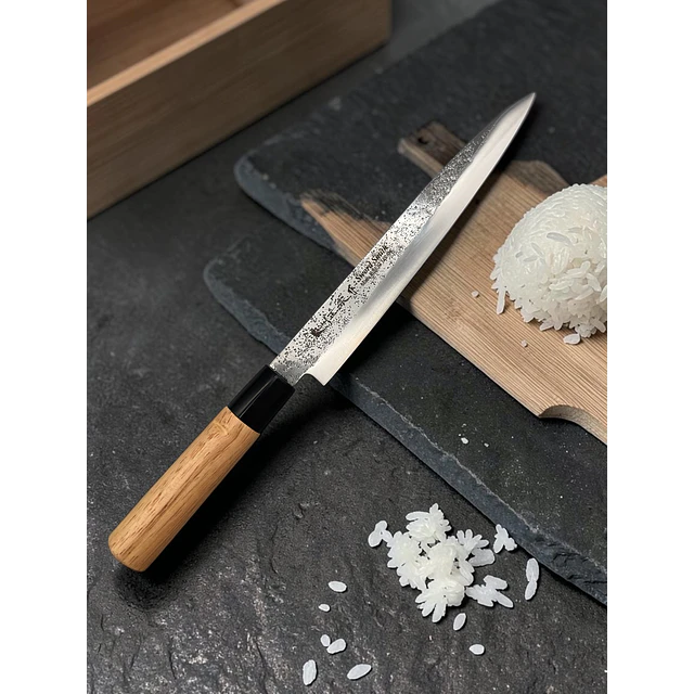 Satake Nashiji Yanagi (Sashimi) 21 cm – Cuchillo Japonés de Precisión