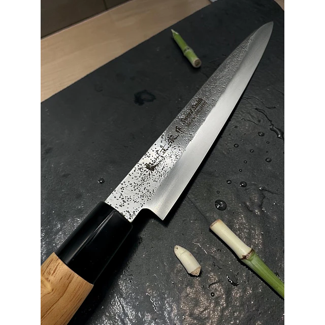 Satake Nashiji Yanagi (Sashimi) 21 cm – Cuchillo Japonés de Precisión