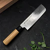 Satake Nashiji Nakiri 16 cm – Precisión vegetal con alma japonesa