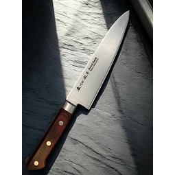 SATAKE Profesional mango pakka wood  chef knife 18 cms 