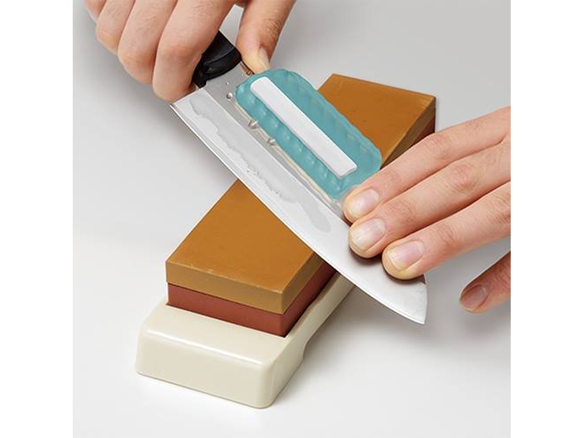 Guía de ángulo para afilar Togrip. Cerámica. Rosado. 5