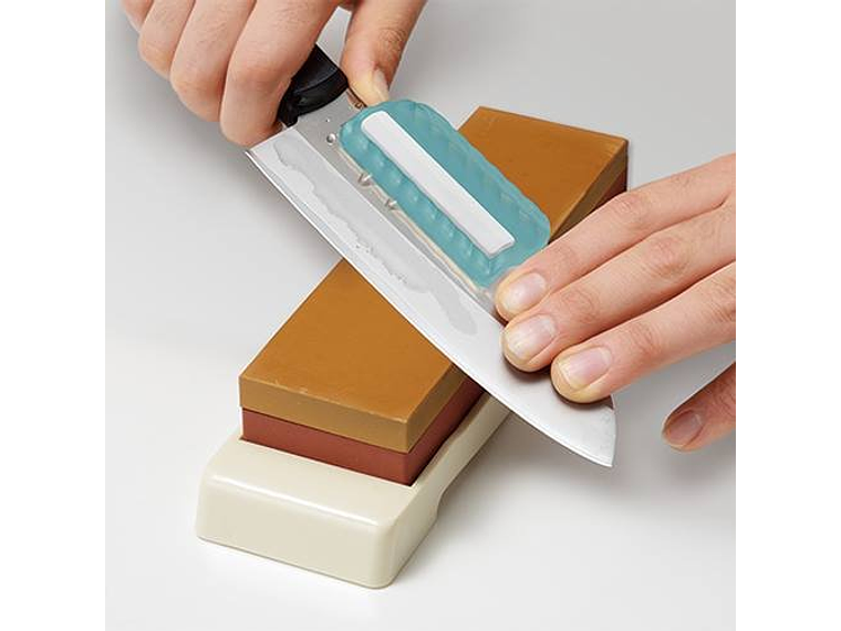 Guía de ángulo para afilar Togrip. Cerámica. Rosado. 5