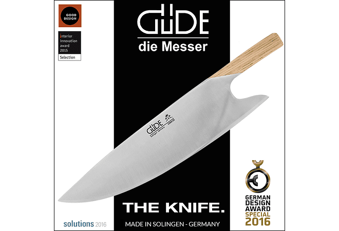 Güde, The Knife, CHEF, hoja 26 cm OLIVE