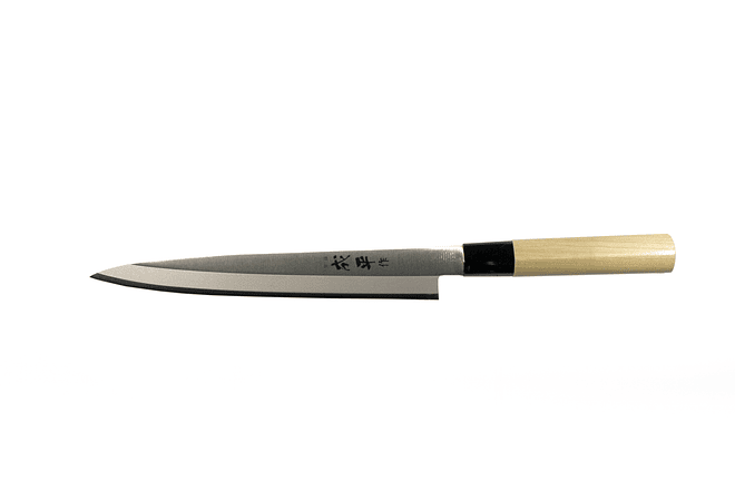 NARIHIRA #9000 Stainless Steel Traditional,  YANAGI-SASHIMI para zurdos,  210mm de hoja