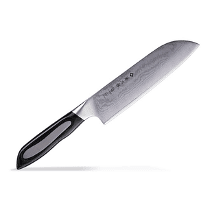 TOJIRO DP, Flash series, Acero Damascus, SANTOKU, 180mm (FF-SA180)