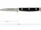 Cuchillo Pelador. Puntilla. Hoja 80 mm. - Miniatura 1