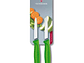 Victorinox, Swiss Classic set 2 cuchillo para verdura/Puntiagudo color VERDE hoja 8 cm - Miniatura 1