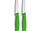 Victorinox, Swiss Classic set 2 cuchillo para verdura/Puntiagudo color VERDE hoja 8 cm - Miniatura 2