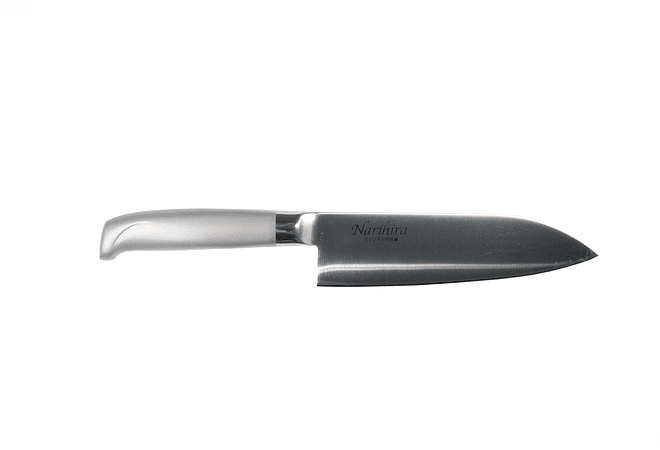 NARIHIRA #5000  All Stainless, Santoku, 170mm de hoja  (FC-61)