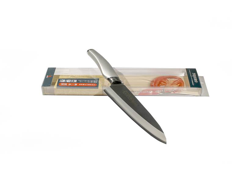 TOJURO All Stainless MoVa Clad, CHEF, 180mm (TJ-131) 2