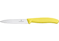 Victorinox Swiss Classic, cuchillo para verdura, Puntiagudo. mango AMARILLO