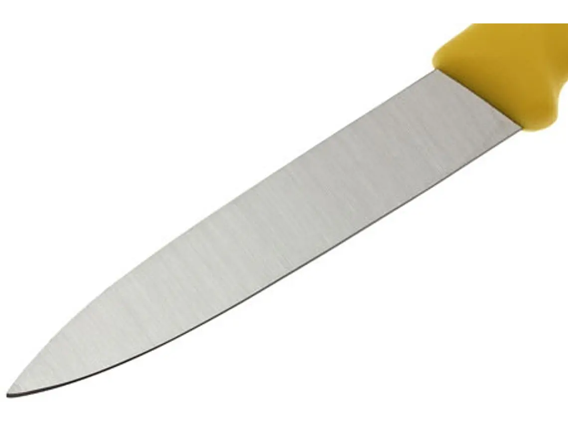 Cuchillo Pelador. Puntilla. Amarillo. Hoja 100 mm. 2