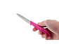 Set 2 Cuchillo Peladores. Puntillas. Rosado. Hoja 80 mm. - Miniatura 3
