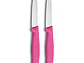 Set 2 Cuchillo Peladores. Puntillas. Rosado. Hoja 80 mm. - Miniatura 4