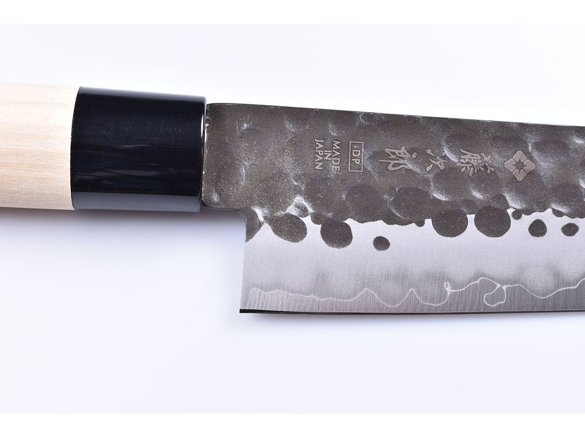 TOJIRO , DP  Hammered Finish w/ wood handle, Chef Knife, 180mm (F-1114) 2