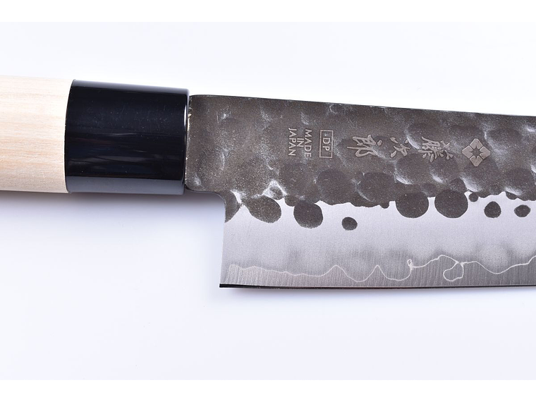 TOJIRO , DP  Hammered Finish w/ wood handle, Chef Knife, 180mm (F-1114) 2