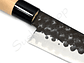 TOJIRO , DP  Hammered Finish w/ wood handle, Chef Knife, 180mm (F-1114) - Miniatura 3