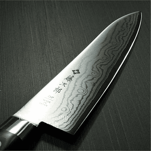 TOJIRO, DP series, Acero Damascus 37 capas, CHEF, 180mm (F-654)
