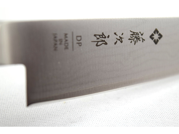 Cuchillo Santoku. Acero Damasco. Bolster. Hoja 170 mm. 2