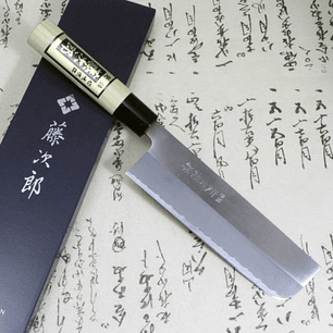 Cuchillo Nakiri. Acero Shirogami. Hoja 165 mm. (Segunda mano)