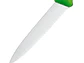 Cuchillo Pelador. Puntilla. Filo Dentado. Verde. Hoja 80 mm. - Miniatura 2