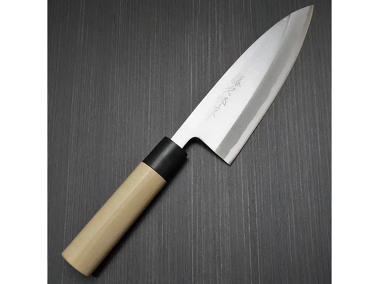 Cuchillo Mini Deba. Mango Madera Magnolia. Hoja 105 mm. 2