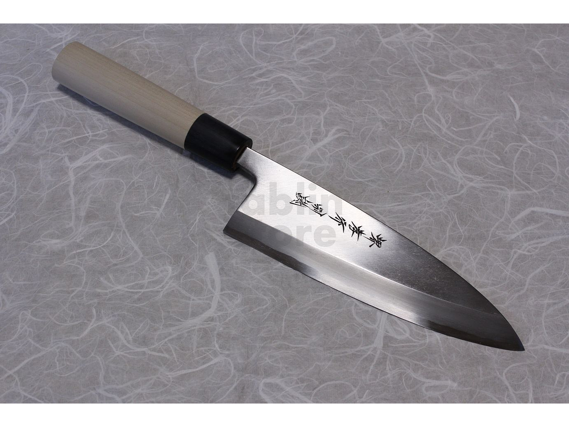 Cuchillo Deba. Mango Madera Magnolia. Hoja 165 mm. 1