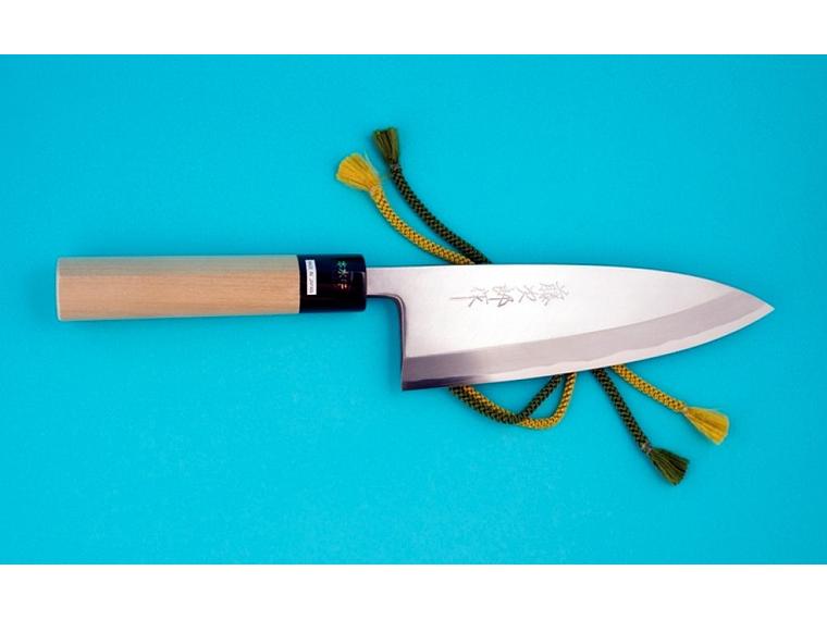 Cuchillo Deba. Mango Madera Magnolia. Hoja 165 mm. 2