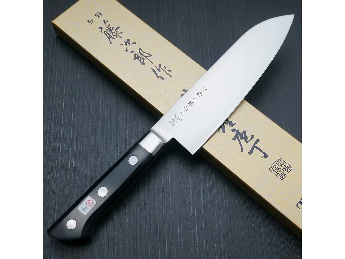Cuchillo Santoku. Acero VG10. Hoja 170 mm. 3