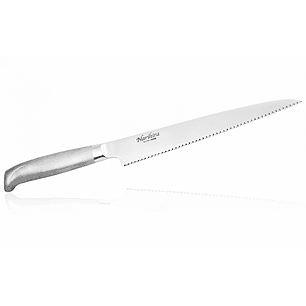 NARIHIRA #5000  All Stainless, CUCHILLO para PAN, 215mm de hoja (FC-63)