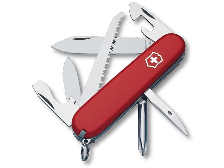 Victorinox Swiss Army HIKER , navaja tipo Oficial Rojo  1