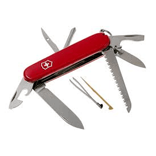 Victorinox Swiss Army HIKER , navaja tipo Oficial Rojo 